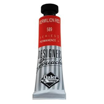 Daler-Rowney Designers' Gouache Paint 15ml Vermilion Red