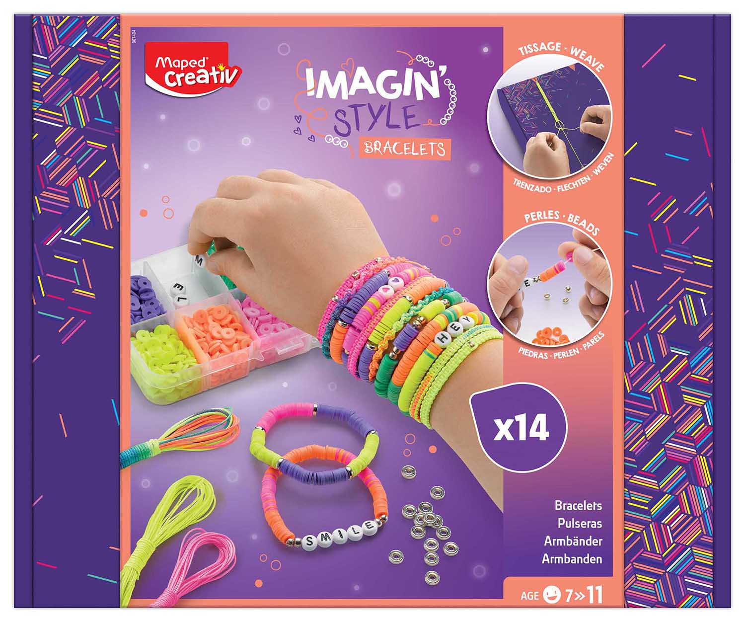 Creativ Imagin’Style Heishi Bracelet Studio 25 Piece Kit