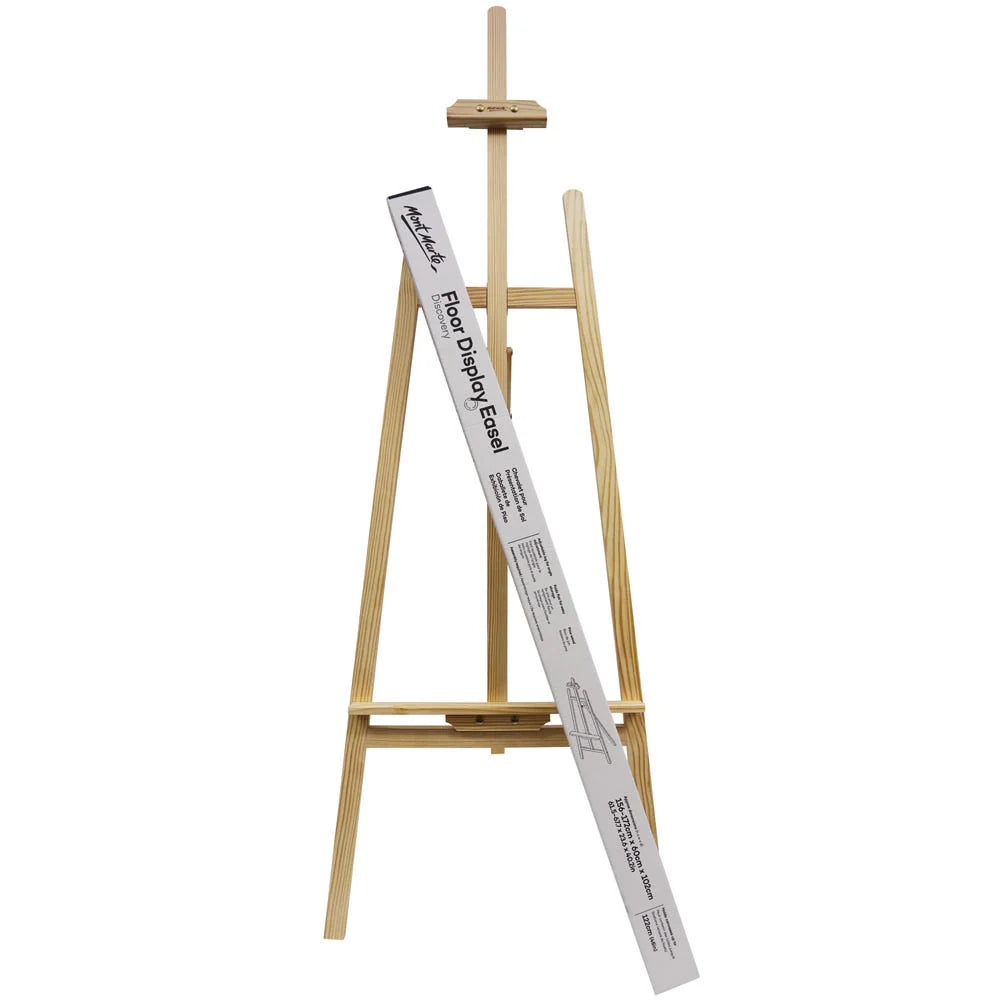 Mont Marte Floor Display Easel Pine Discovery 172cm
