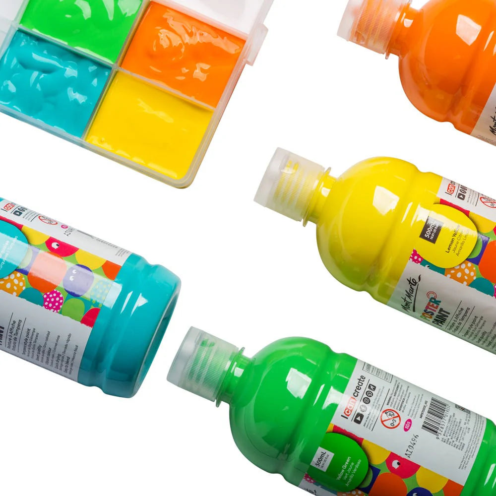 Mont Marte Poster Paint 500Ml - Titanium White