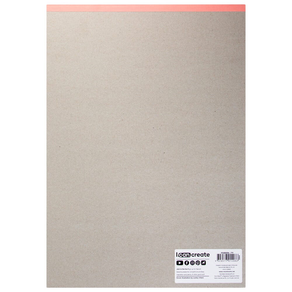 Mont Marte Sketch Pad Signature 150gsm 25 Sheet A3 297 x 420mm (11.7 x 15.5in)