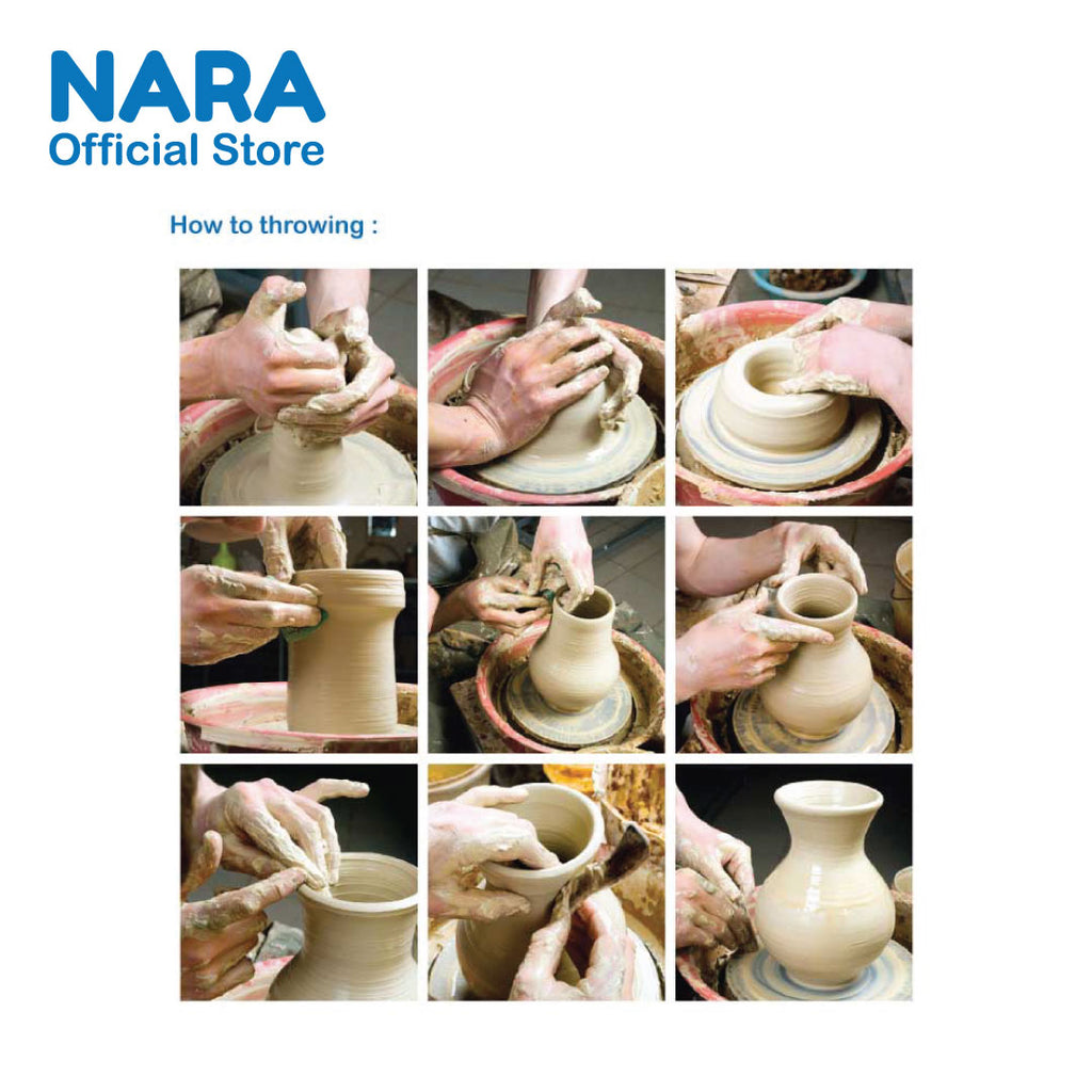 Nara White Ceramic Clay  500 Grm
