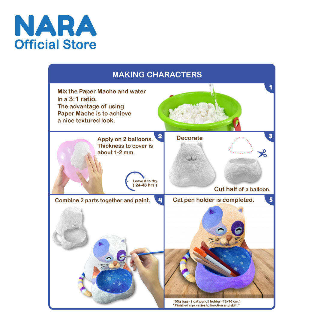 NARA PAPER MACH 200 GRM PLASTIC BAG