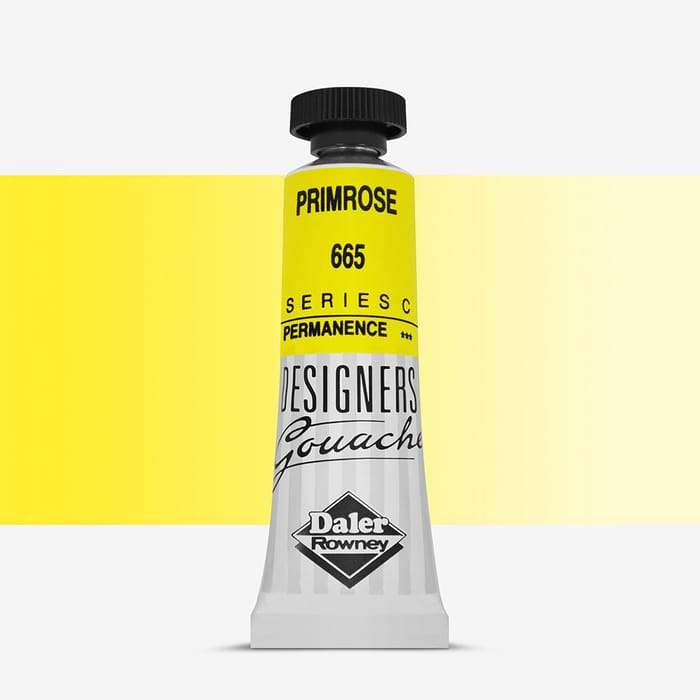 Daler-Rowney Designers' Gouache Paint 15ml Primrose