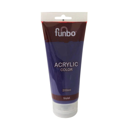 Funbo Acrylic Tube 200 ml Violet