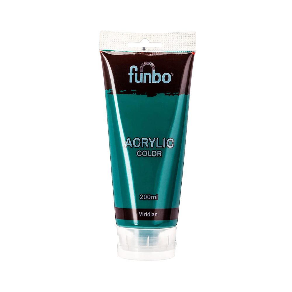 Funbo Viridian Acrylic Tube – 200 ml