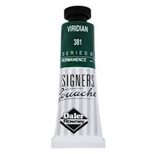 Daler-Rowney Designers' Gouache Paint 15ml Viridian