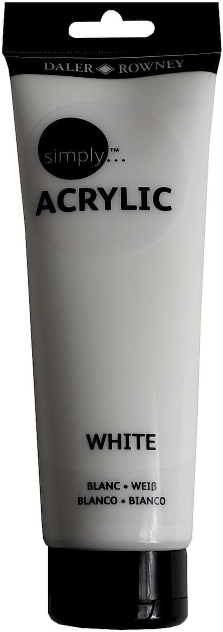 Daler Rowney Simply Acrylic 250 ML White
