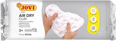 Jovi Air-Dry Modeling Clay Pure White 1000 grms